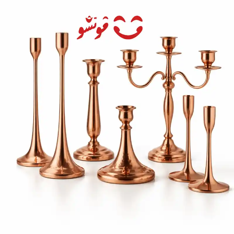 شمعدان مسی اصل زنجان