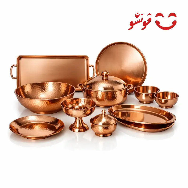 ظروف پذیرایی مهمان مس اصل زنجان